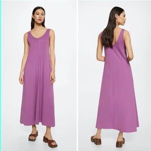 MANGO 100% Cotton Dress.